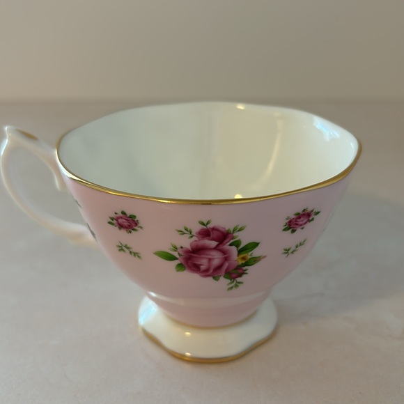 🌸💖 NWT Royal Albert New Country Roses Pink Bone China Teacup & Saucer 💖🌸 - Picture 15 of 17